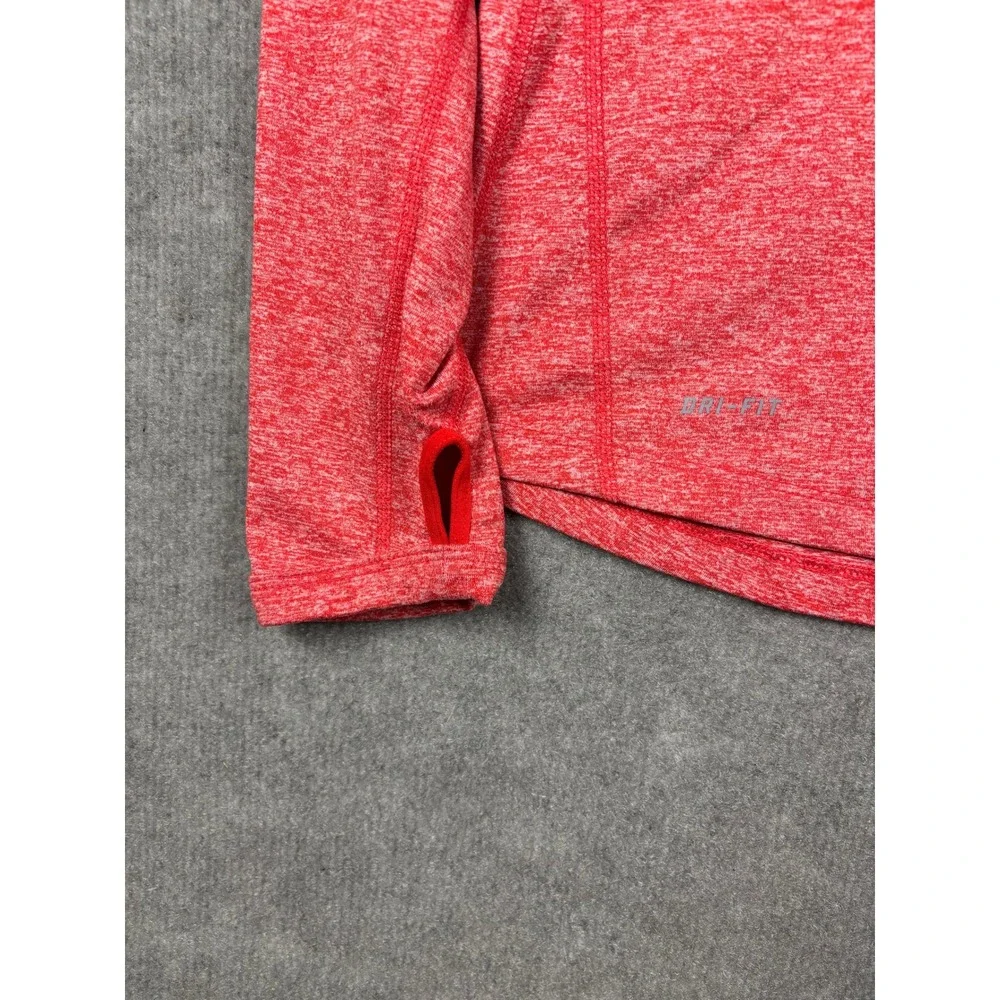Nike Dri-FIT Pitt State Gorillas Quarter Zip Pullover M Red Heathered